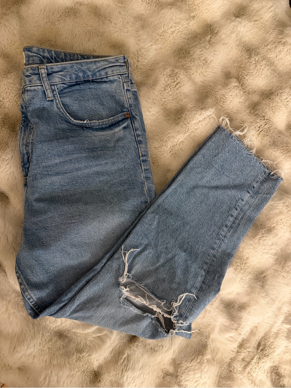 ZARA Light Blue Women's Jeans Size 14